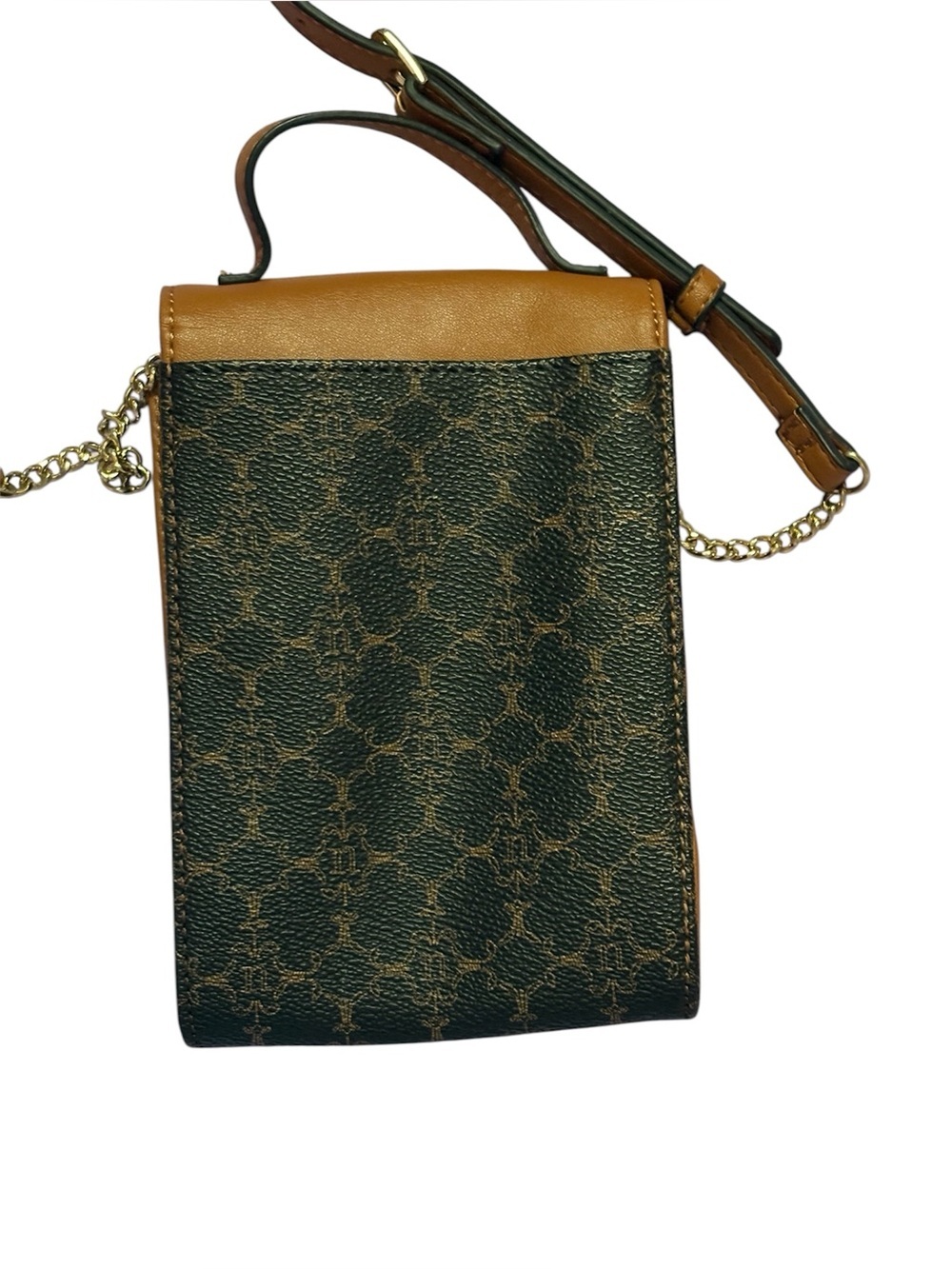 Nanette Lepore Brown & Black Patterned Crossbody Phone Pouch - Picture 4 of 6